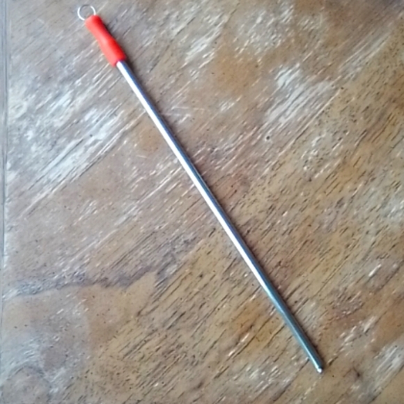 🍀Reusable Stainless Steel Straw!!! w/ cleaner - Picture 1 of 5